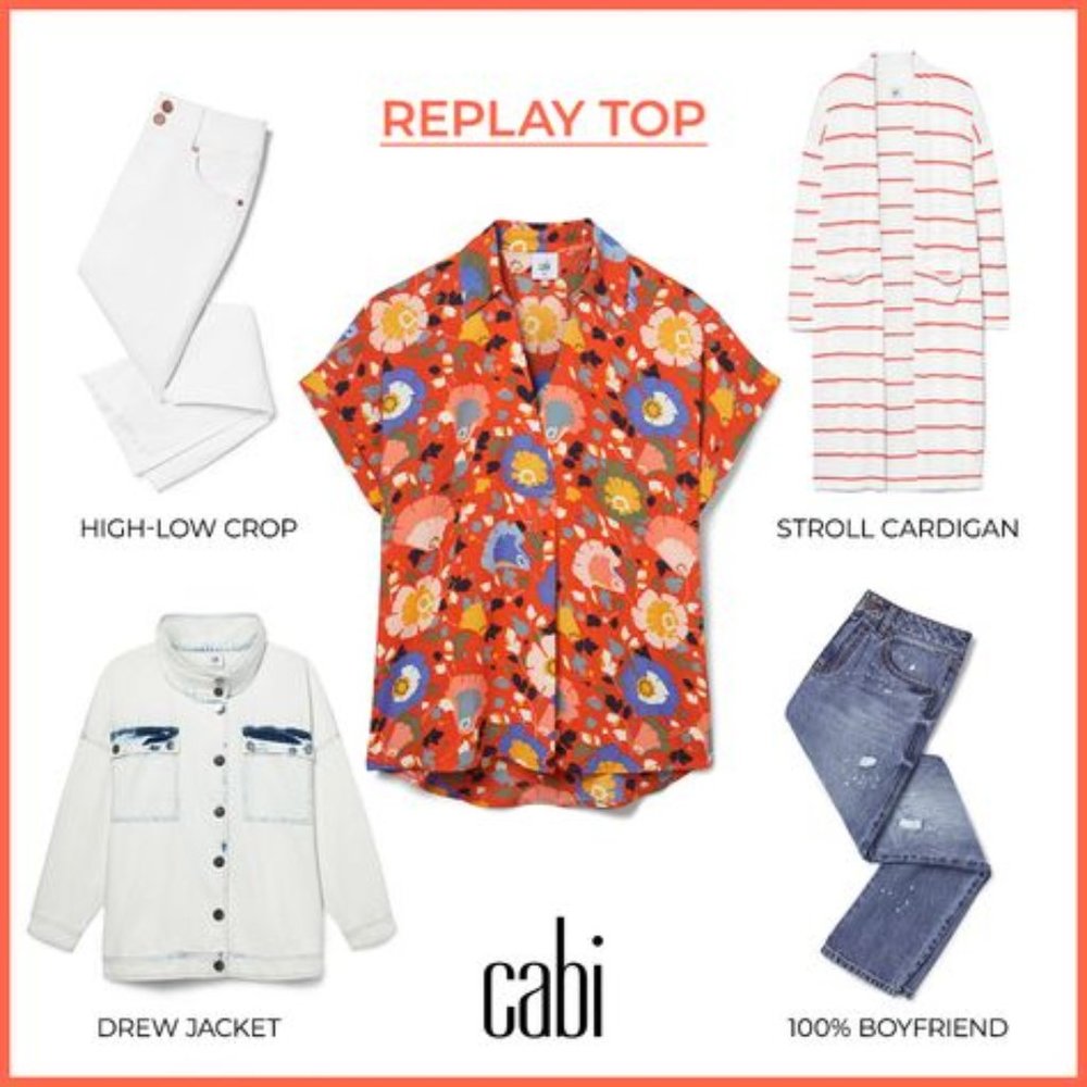 CAbi Replay Top #5892-NEW!!!